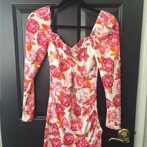 Floral Long Sleeve Dress